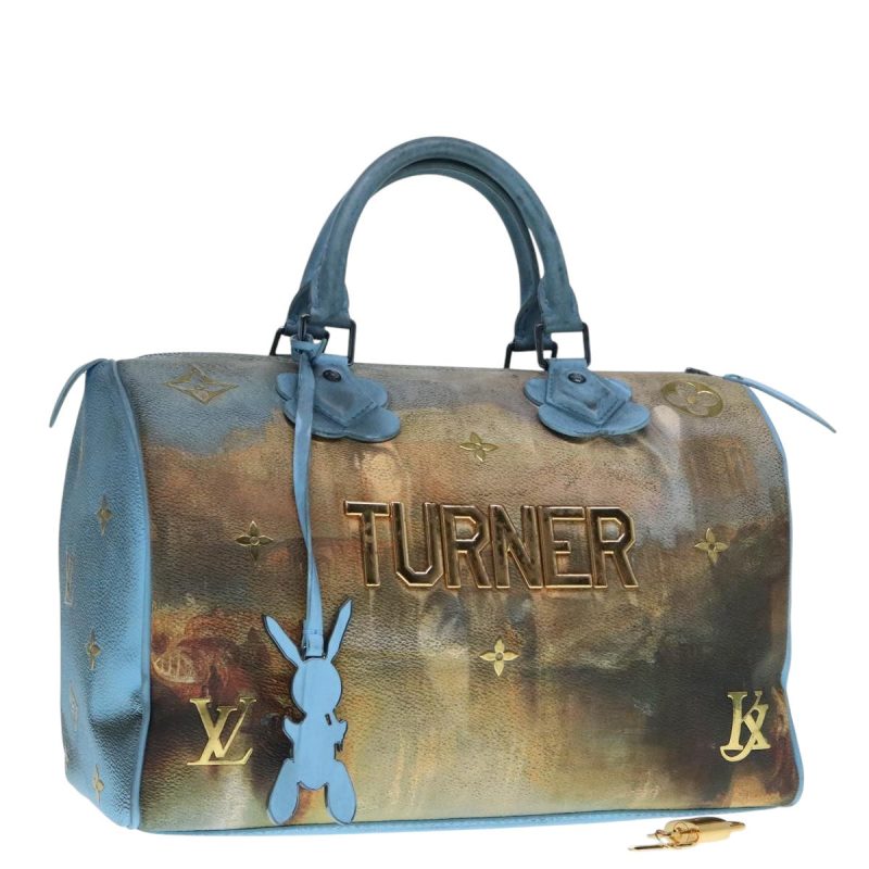 Louis Vuitton Masters Collection TURNER Speedy 30 Hand Bag M43306  89487
