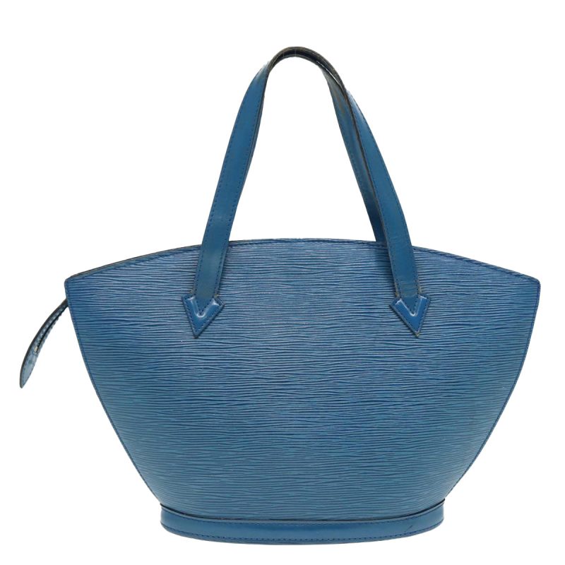 Louis Vuitton Epi Saint Jacques Shoulder Bag Blue M52275  89489 - Image 2