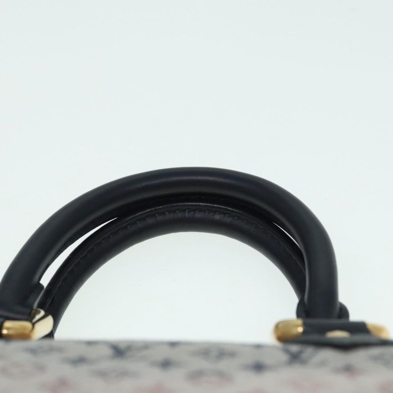 Louis Vuitton Monogram Mini Alma Ron Hand Bag Blue M92205  89497 - Image 8