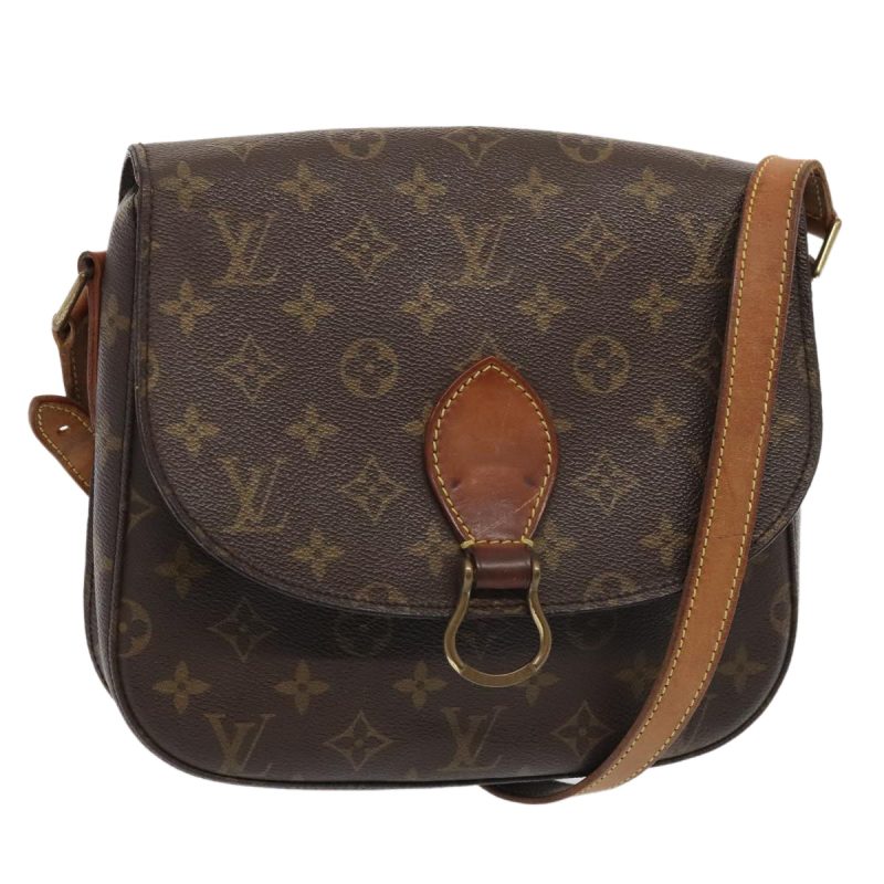 Louis Vuitton Monogram Saint Cloud GM Shoulder Bag M51242  89509