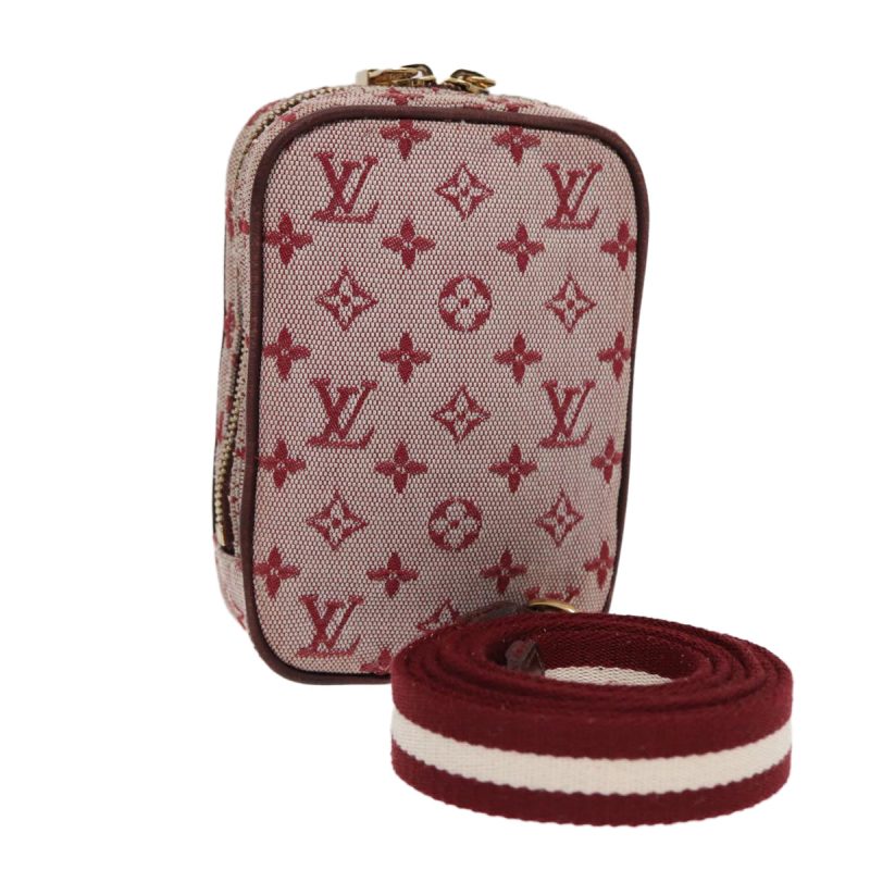 Louis Vuitton Monogram Mini Usu Digital Pouch Red M60001  89538