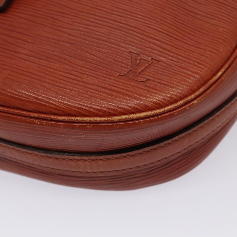 Louis Vuitton Epi Jeune FilleMM Shoulder Bag Brown M52153  89553 - Image 10