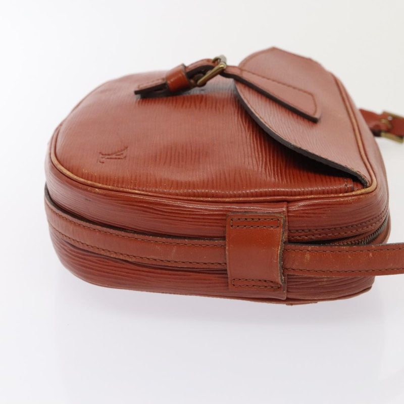 Louis Vuitton Epi Jeune FilleMM Shoulder Bag Brown M52153  89553 - Image 4