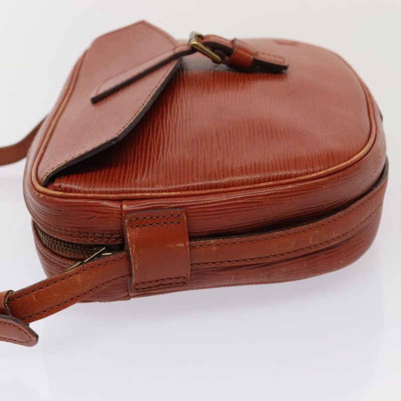 Louis Vuitton Epi Jeune FilleMM Shoulder Bag Brown M52153  89553 - Image 5