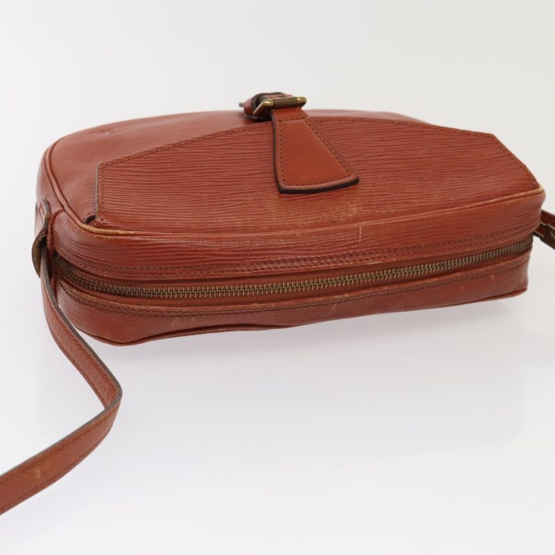 Louis Vuitton Epi Jeune FilleMM Shoulder Bag Brown M52153  89553 - Image 6