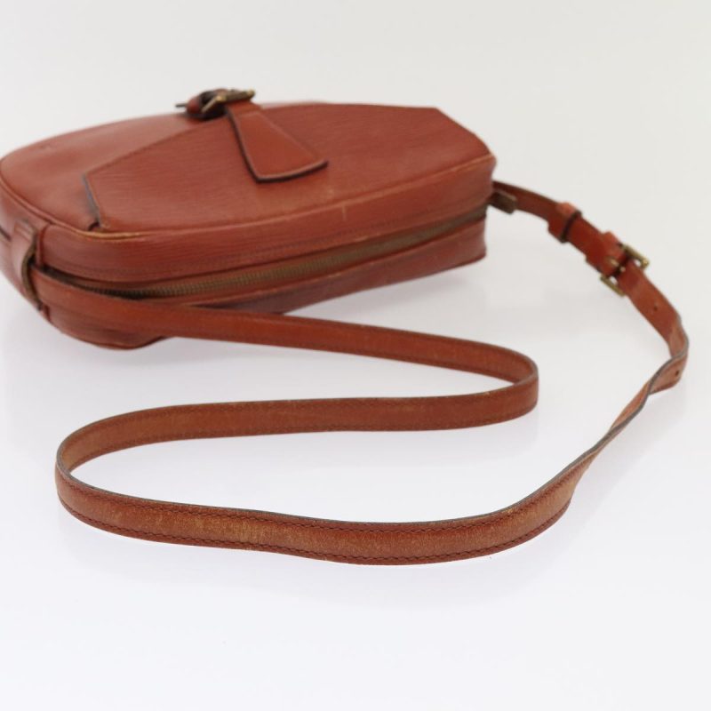 Louis Vuitton Epi Jeune FilleMM Shoulder Bag Brown M52153  89553 - Image 7