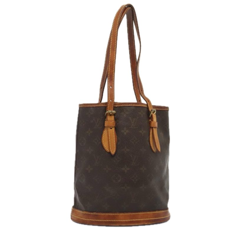 Louis Vuitton Monogram Bucket PM Shoulder Bag M42238  89555
