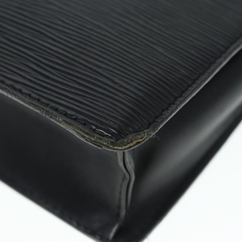Louis Vuitton Epi Pochette Homme Clutch Bag Black Noir M52522  89556 - Image 7
