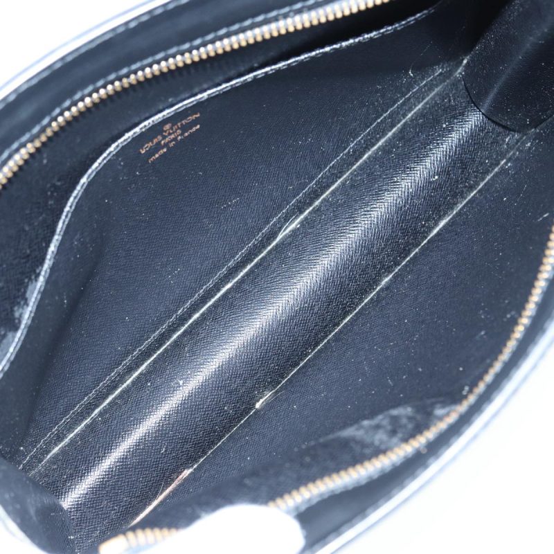 Louis Vuitton Epi Pochette Homme Clutch Bag Black Noir M52522  89556 - Image 9