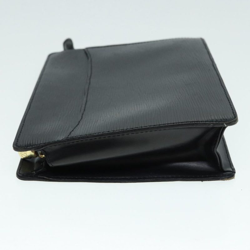 Louis Vuitton Epi Pochette Homme Clutch Bag Black Noir M52522  89556 - Image 3