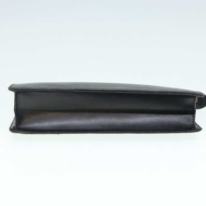 Louis Vuitton Epi Pochette Homme Clutch Bag Black Noir M52522  89556 - Image 6