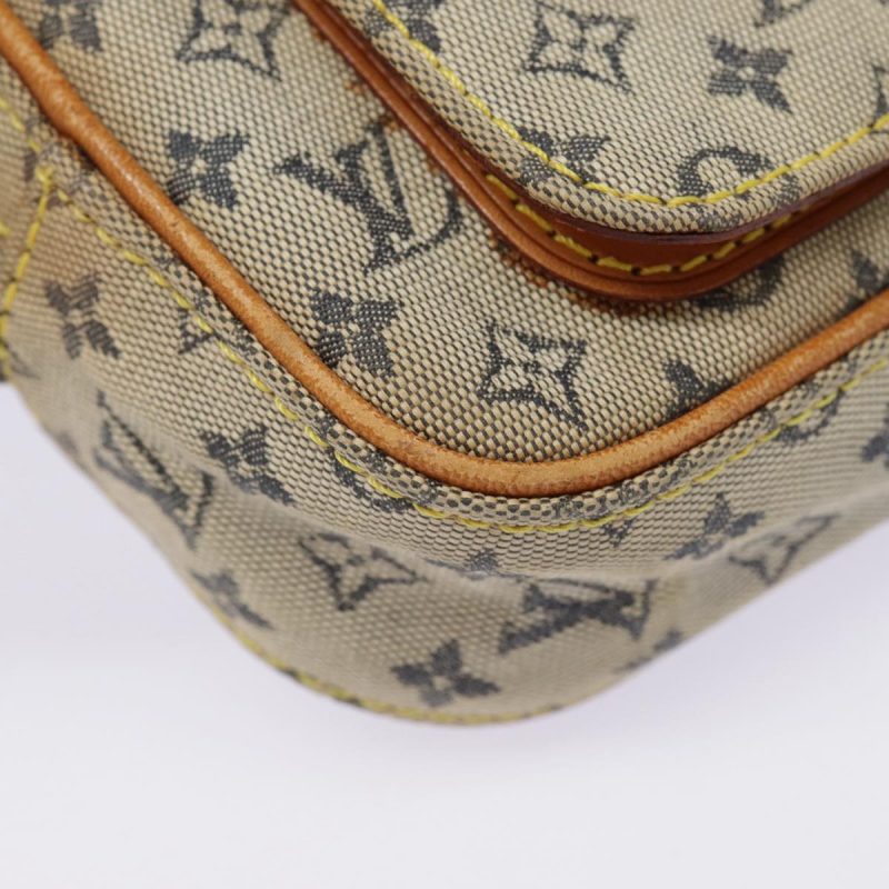 Louis Vuitton Monogram Mini Juliet MM Shoulder Bag Blue M92004  89558 - Image 9