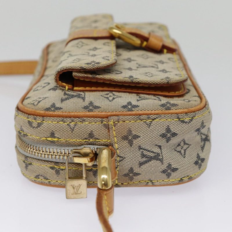 Louis Vuitton Monogram Mini Juliet MM Shoulder Bag Blue M92004  89558 - Image 3