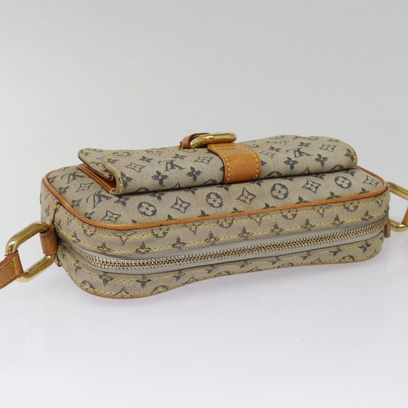 Louis Vuitton Monogram Mini Juliet MM Shoulder Bag Blue M92004  89558 - Image 6