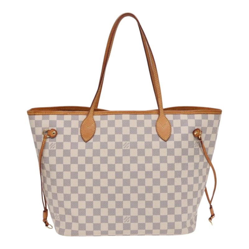 Louis Vuitton Damier Azur Neverfull MM Tote Bag N41605  89572 - Image 2