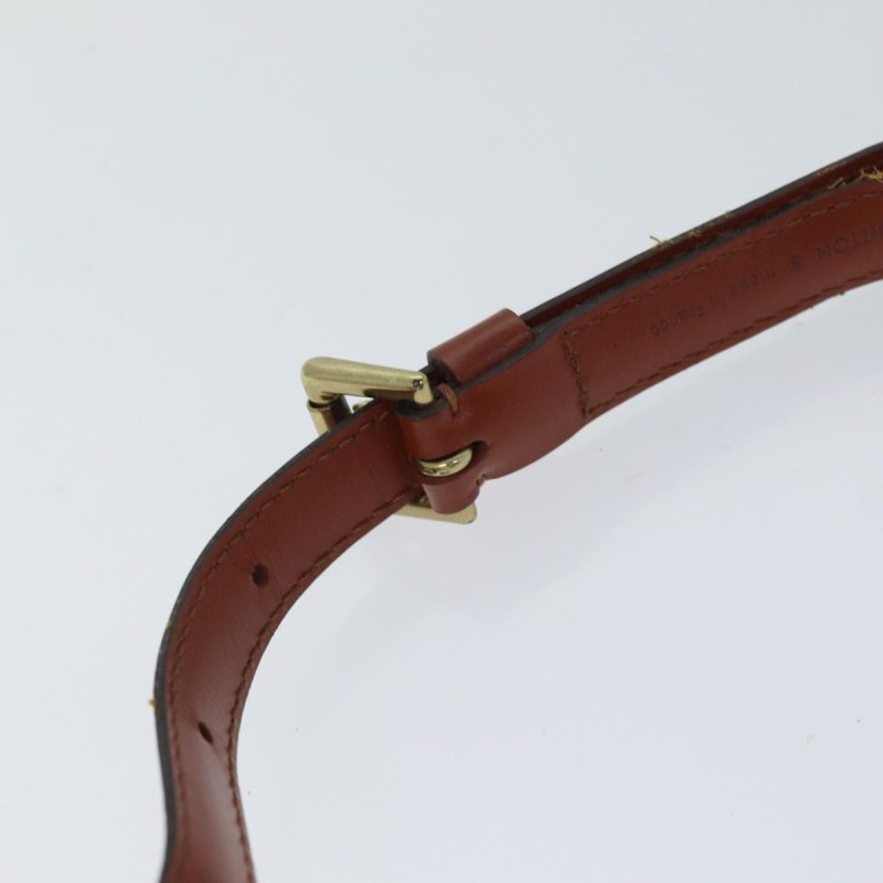 Louis Vuitton Epi Adjustable Shoulder Strap 37.4""-44.5"" Brown  89579 - Image 4