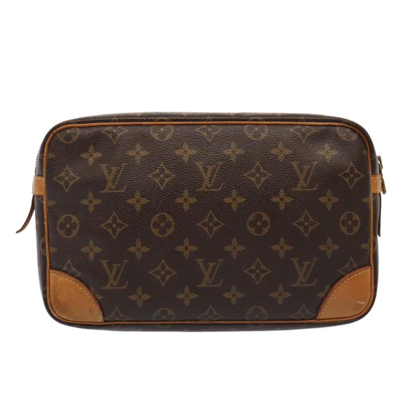 Louis Vuitton Monogram Compiegne 28 Clutch Bag M51845  89582 - Image 2