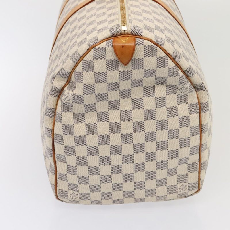 Louis Vuitton Damier Azur Keepall 50 Boston Bag N41430  89633 - Image 3