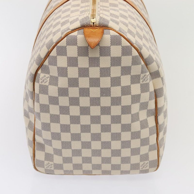 Louis Vuitton Damier Azur Keepall 50 Boston Bag N41430  89633 - Image 4