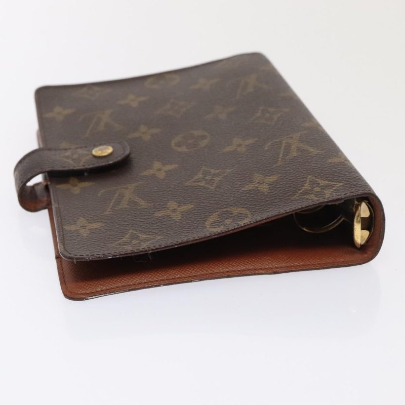 Louis Vuitton Monogram Agenda MM Day Planner Cover R20105  89637 - Image 5