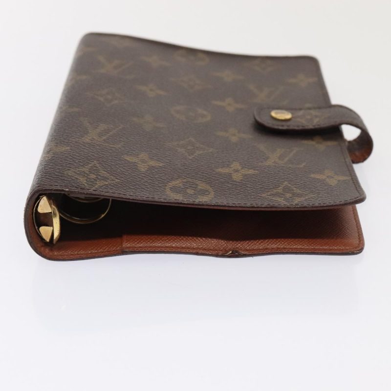 Louis Vuitton Monogram Agenda MM Day Planner Cover R20105  89637 - Image 6