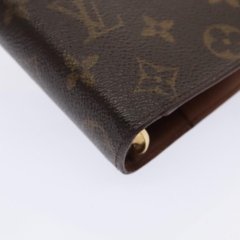 Louis Vuitton Monogram Agenda MM Day Planner Cover R20105  89637 - Image 7