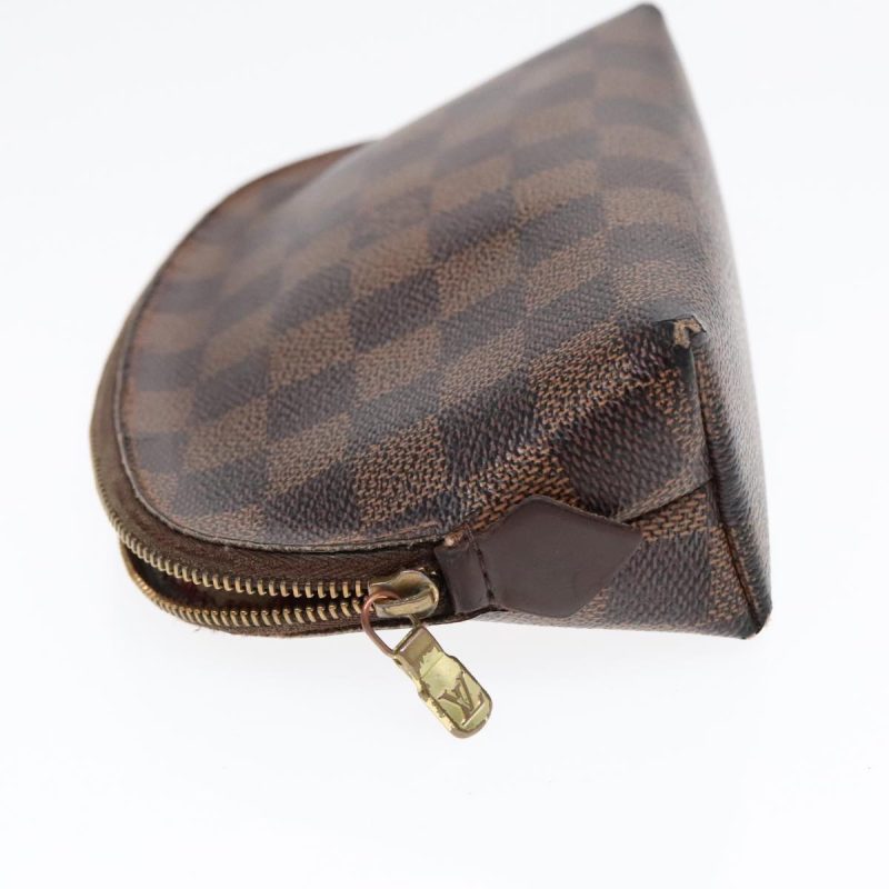 Louis Vuitton Damier Ebene Pochette Cosmetic PM Pouch N47516  89639 - Image 4