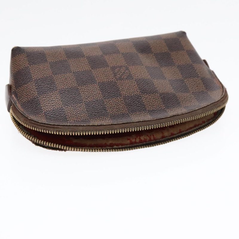 Louis Vuitton Damier Ebene Pochette Cosmetic PM Pouch N47516  89639 - Image 5