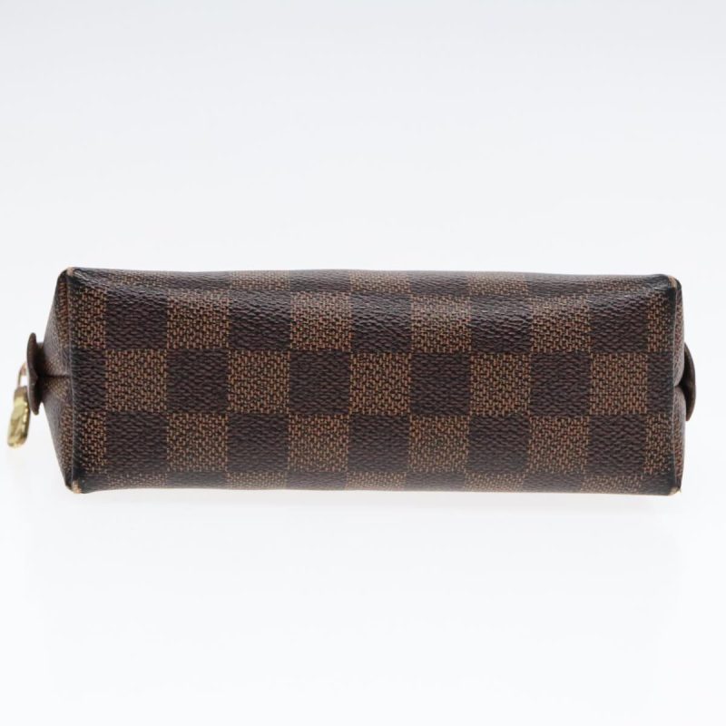 Louis Vuitton Damier Ebene Pochette Cosmetic PM Pouch N47516  89639 - Image 7