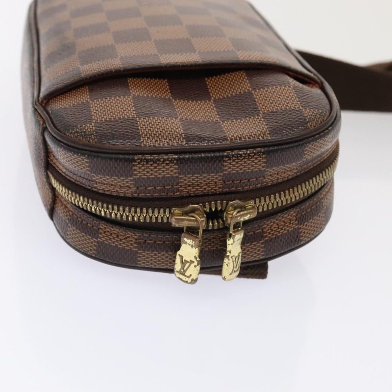 Louis Vuitton Damier Ebene Pochette Gange Shoulder Bag N48048  89651 - Image 6