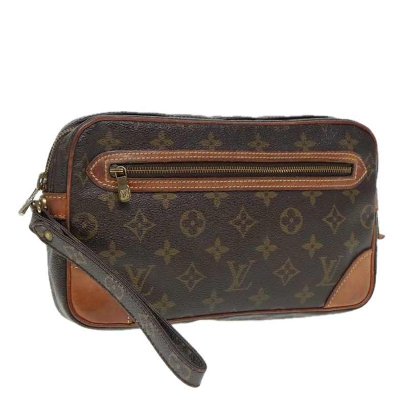Louis Vuitton Monogram Marly Dragonne GM Clutch Bag M51825  89657