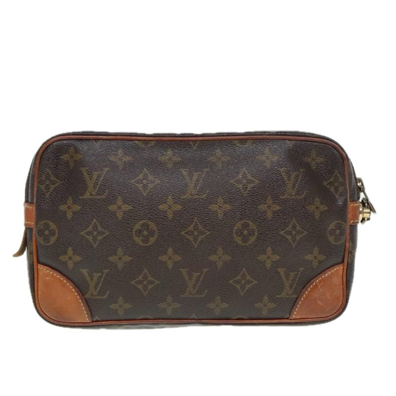 Louis Vuitton Monogram Marly Dragonne GM Clutch Bag M51825  89657 - Image 2