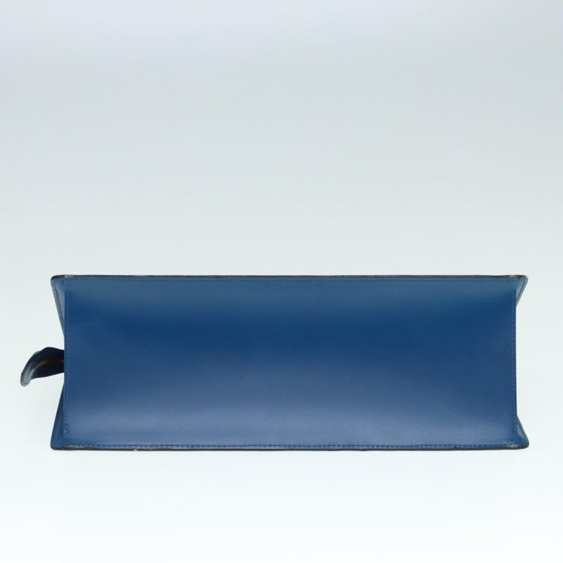 Louis Vuitton Epi Sac Triangle Hand Bag Blue M52095  89662 - Image 5