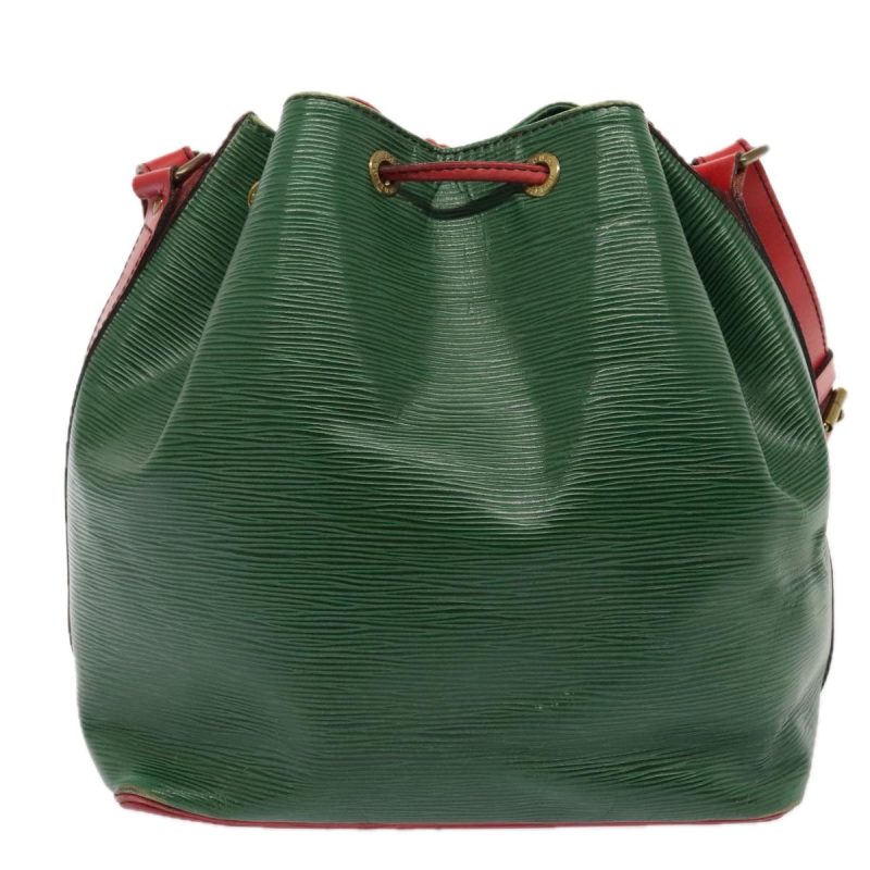 Louis Vuitton Epi Petit Noe Shoulder Bag Bicolor Green Red M44147  89664 - Image 3