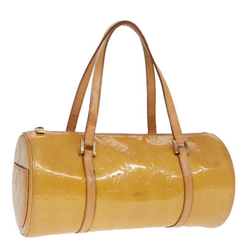 Louis Vuitton Monogram Vernis Bedford Hand Bag Beige M91006  89667
