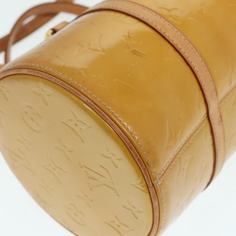Louis Vuitton Monogram Vernis Bedford Hand Bag Beige M91006  89667 - Image 9