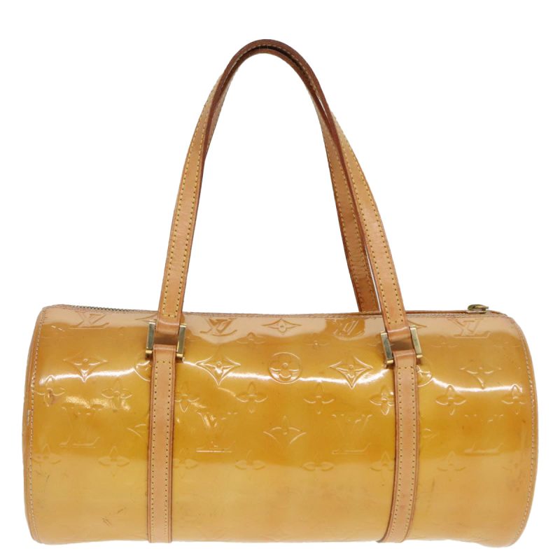 Louis Vuitton Monogram Vernis Bedford Hand Bag Beige M91006  89667 - Image 2