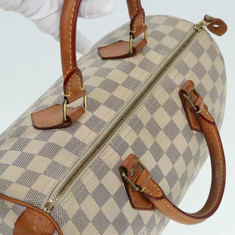 Louis Vuitton Damier Azur Speedy 30 Hand Bag N41533  89669 - Image 6