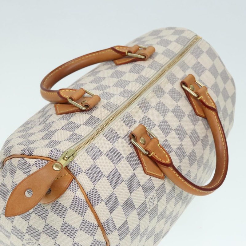 Louis Vuitton Damier Azur Speedy 30 Hand Bag N41533  89670 - Image 6