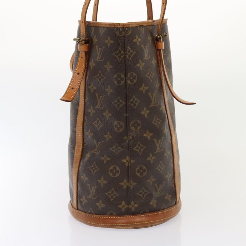Louis Vuitton Monogram Bucket GM Shoulder Bag M42236  89674 - Image 4