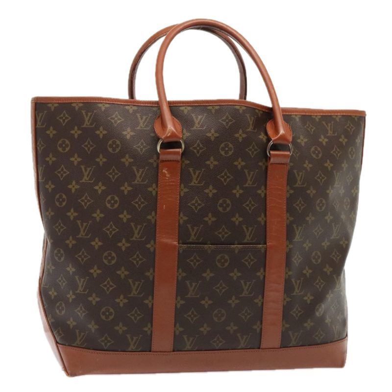 Louis Vuitton Monogram Sac Weekend GM Tote Bag M42420  89680
