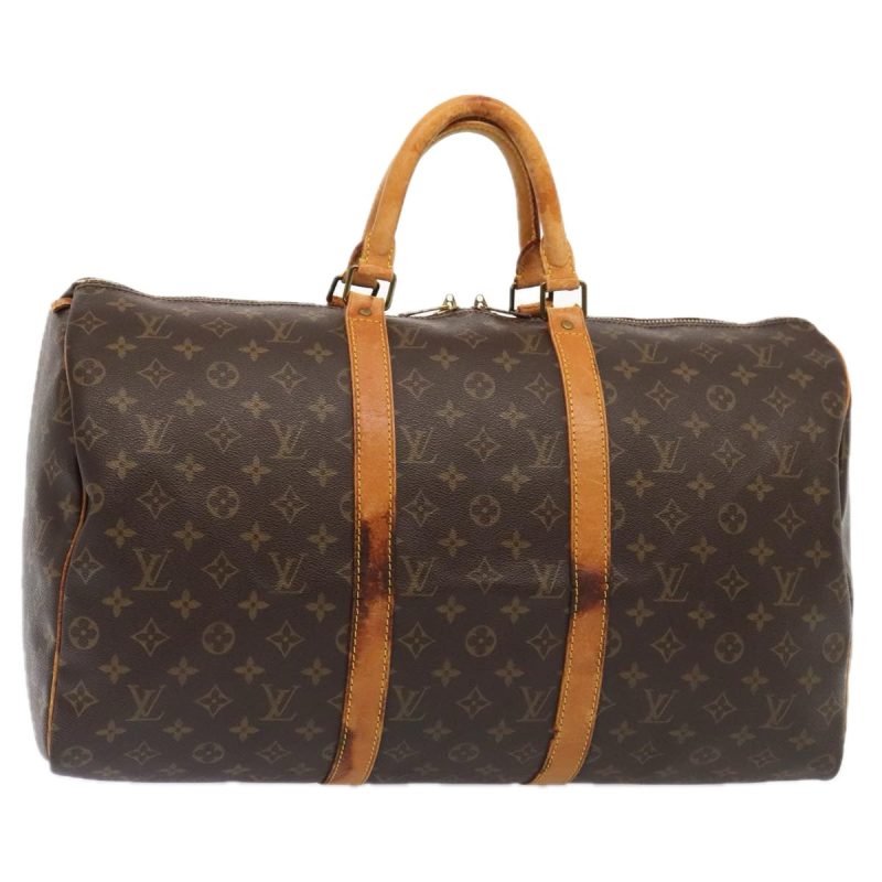 Louis Vuitton Monogram Keepall 50 Boston Bag M41426  89689