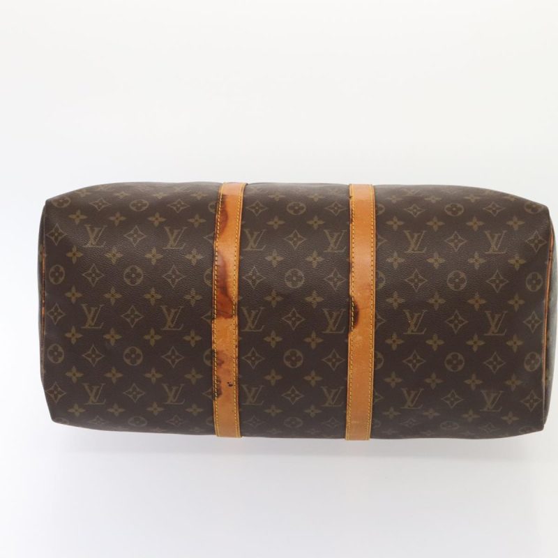 Louis Vuitton Monogram Keepall 50 Boston Bag M41426  89689 - Image 5
