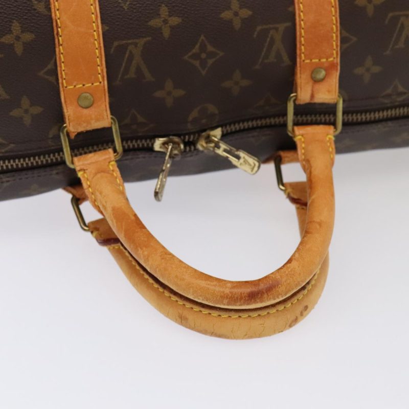 Louis Vuitton Monogram Keepall 50 Boston Bag M41426  89689 - Image 7
