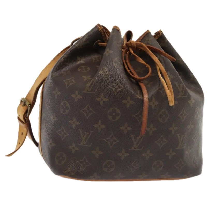 Louis Vuitton Monogram Petit Noe Shoulder Bag M42226  89692