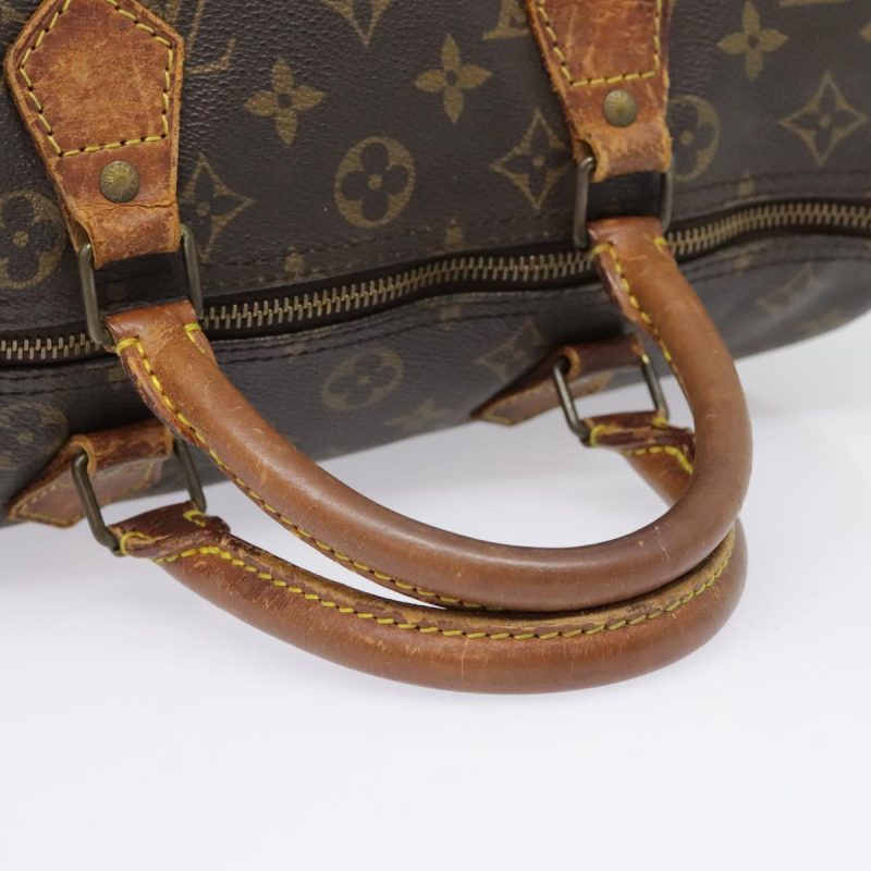 Louis Vuitton Monogram Speedy 30 Hand Bag M41526  89695 - Image 8