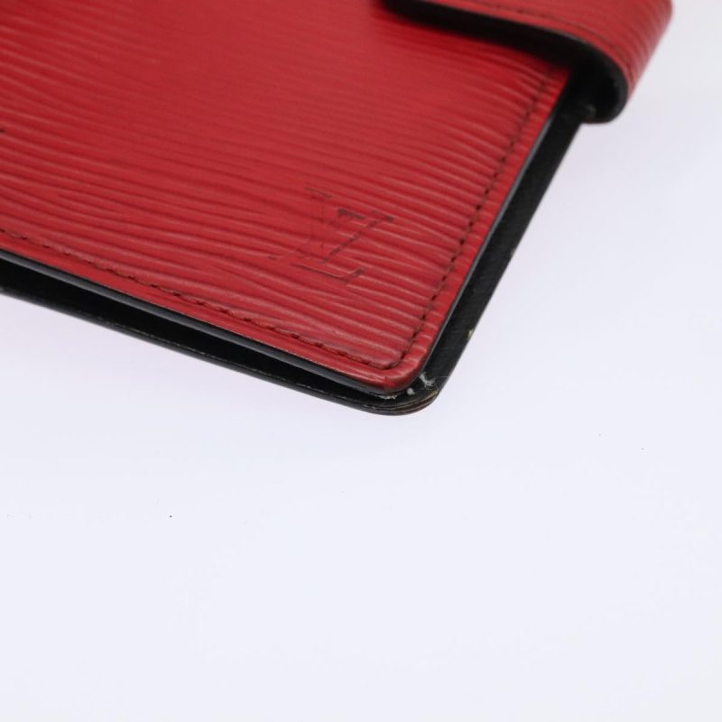 Louis Vuitton Epi Agenda PM Day Planner Cover Red R20057  89734 - Image 7