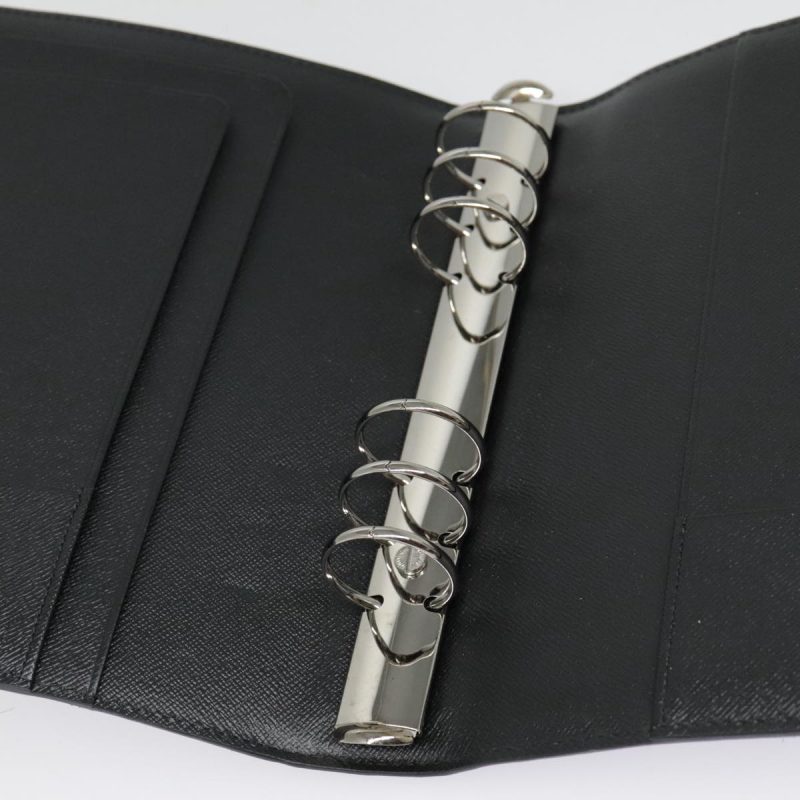 Louis Vuitton Epi Agenda GM Day Planner Cover Black R20212  89831 - Image 10