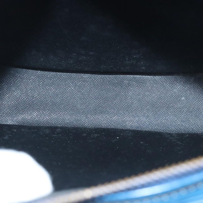 Louis Vuitton Epi June Feuille Shoulder Bag Blue M52155  89832 - Image 10