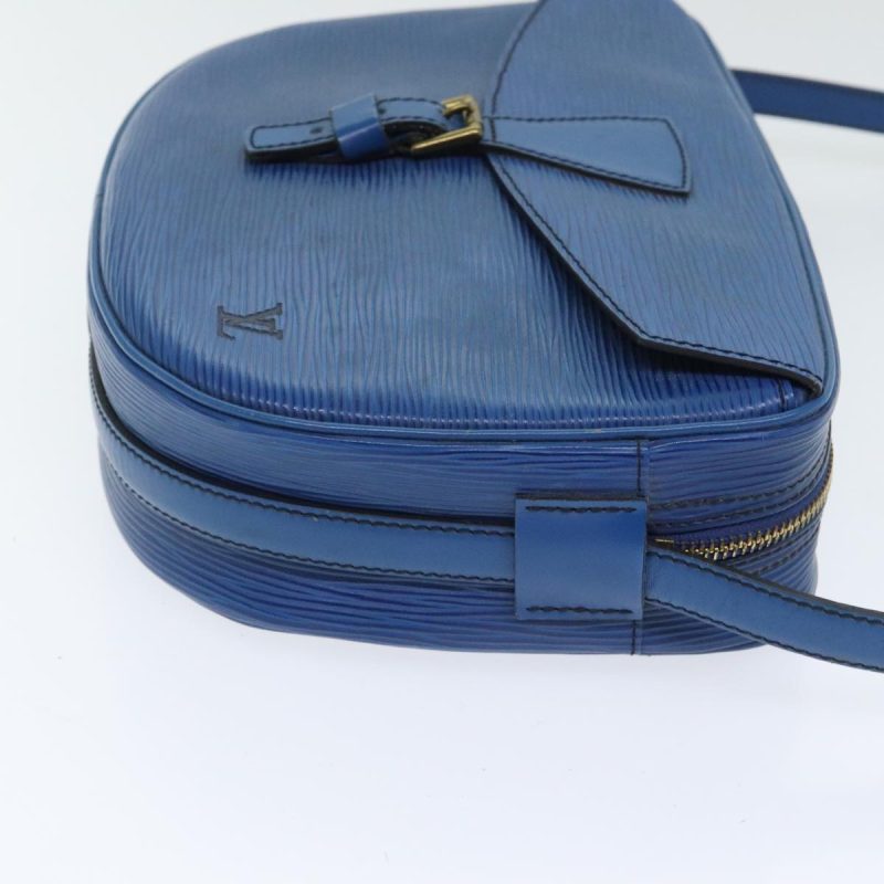 Louis Vuitton Epi June Feuille Shoulder Bag Blue M52155  89832 - Image 3